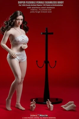 TBLeague Phicen S38 Female Seamless Large Bust Pale Body with Head 1/6 Figure - Image 1 of 2