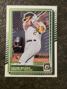 Jacob Wilson 2025 Donruss OPTIC Parallel #76 Athletics - Bild 1 von 2