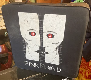 PINK FLOYD Division Bell Black Stadium Seat Cushion With Storage Pouch - Picture 1 of 4