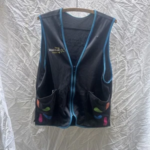 Walmart Vest Adult Largegray6 Bottles Recycles Employee Uniform Proud Associate - Picture 1 of 10
