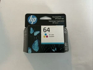 HP 64 TRI COLOR INK EXP CZERWIEC 2026 - fabrycznie nowy - Zdjęcie 1 z 2