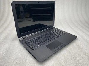 HP 15 Notebook 15" E1-2100 1GHz 4GB RAM 500GB HDD AMD NO OS Fair - Picture 1 of 9