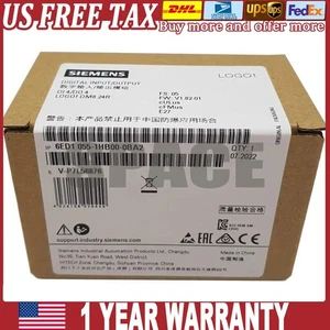 New Siemens 6ED1 055-1HB00-0BA2 6ED1055-1HB00-0BA2 LOGO DM8 24R US FREE TAX - Picture 1 of 4