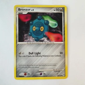 Bronzor 74/123 Mysterious Treasures 2007 Regular Pokémon Card TCG MP - Picture 1 of 2