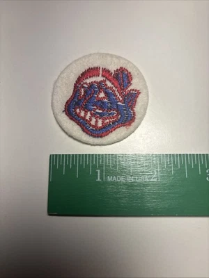 Vintage Cleveland Indians Embroidered Patch - Image 1 of 2