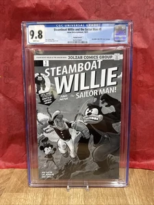 Steamboat Willie Sailor Man 1 Jolzar Homage Hulk 181 Wolverine Comic Cgc 9.8 - Picture 1 of 4
