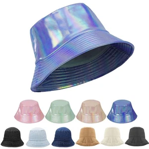 Bucket Hat Cap Fishmen Boonie Brim visor Sun Fashion Summer Men Women - Picture 1 of 22