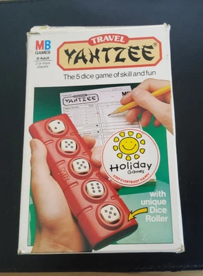 Yahtzee Travel Dice Game by MB Games 1983 Complete, plus pencils - Image 1 of 4
