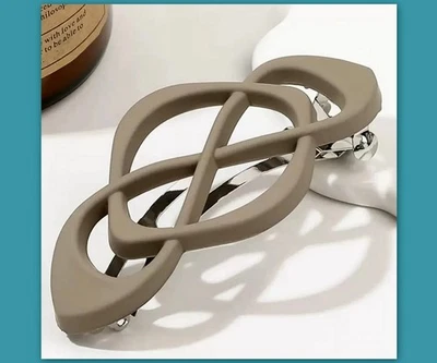 Pasador de pelo decorativo fuerte sujeción antideslizante francés París pinza de pelo mujeres celtas Foto 1 de 4