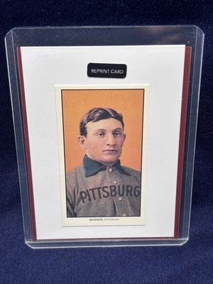💎1909 T-206⚾️ RP Honus Wagner HOF Retrato Cigarrillo Tabaco Tarjeta/150 Temas Foto 1 de 3