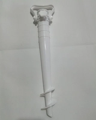 Estante de pesca de playa color liso parasol sombrilla ancla de suelo estante elástico Foto 1 de 4