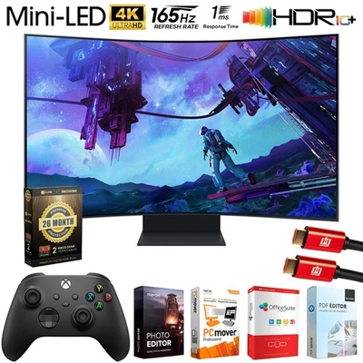 Samsung Odyssey Ark 2 55" 4K Mini-LED Curved Monitor + 26 Months Protection - Image 1 of 4
