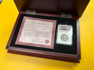 Mexico 1783 Mo FF Silver 2 Reales El Cazador Shipwreck NGC Genuine Box COA E162 - Picture 1 of 5