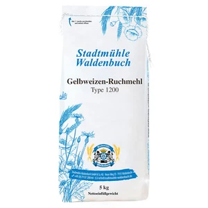Stadtmühle Waldenbuch Gelbweizen - Ruchmehl Type 1200 5 kg (2,80 € / kg) - Bild 1 von 1