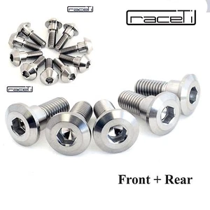 Juego de pernos de montaje de rotor de disco Ti de titanio tornillos acero inoxidable Yamaha YZF R1 2004-2017 - Imagen 1 de 1