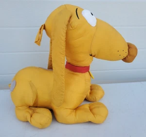 Play-By-Play Rugrats Spike The Dog Large Nylon Plush 90’s Nickelodeon 15x27in. - Picture 1 of 12