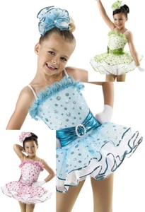 NEU Weissman Tanzkostüm Skatekleid Jazz Tap Twirl Ballett 5228 IC MC LC XLC - Bild 1 von 4