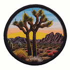 Joshua Tree Patch Iron-on Applique - National Park Badge Nature
