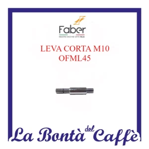 RICAMBIO ORIGINALE LEVA CORTA M10 PER MACCHINA CAFFE' FABER OFML45 - Picture 1 of 1