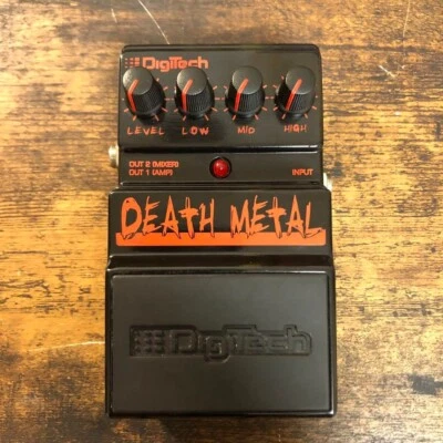 Digitech Death Metal Distortion Guitar Effects Pedal Effector Gear - Image 1 of 4