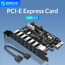 ORICO 7Port SS USB3.0 5Gbps PCI-E Express card with a 15pin SATA power connector
