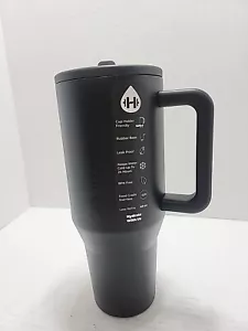 HydroJug Hydro Jug 40oz Schwarz Traveler Cup Becher AUSLAUFSICHER Becher - Bild 1 von 5