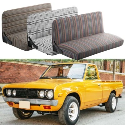 Saddle Blanket Car Seat Cover Front Bench Cover For Datsun 620 Pickup 1975-1979 - Image 1 of 4