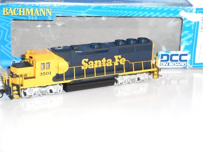 Bachmann 60302 DCC Chip fitted. Santa Fe. Excellent cond. HO Scale. Part Boxed - Image 1 of 4