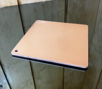 1/8” Thick Pure Copper Heat Diffuser 6” Square Stove Topper Defrost Plate - Image 1 of 4