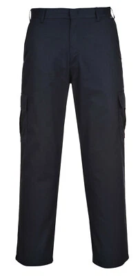 Portwest C701 Workwear Safety Cargo Pants in Protective Kingsmill with 6 Pockets - Image 1 of 4