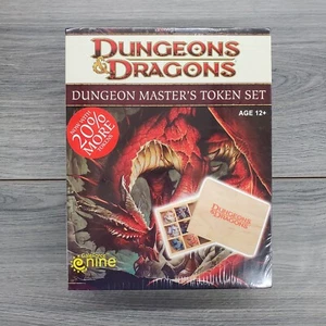 Gale Force 9 D&D Dungeons & Dragons 4E Dungeon Masters Token Set New Wooden Box. - Picture 1 of 2
