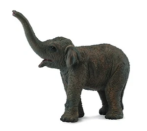 COLLECTA ANIMALI SELVAGGI ELEFANTE ASIATICO CUCCIOLO ASIAN ELEPHANT CALF 88487 - Picture 1 of 1