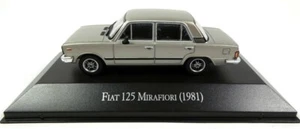 IXO - FIAT 125 Mirafiori berlina 4 porte grigia del 1981 venduta in blister -... - Foto 1 di 5
