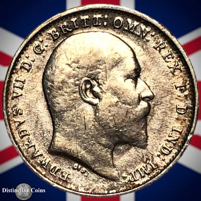 Great Britain 1909 Three Pence GB2126 - Image 1 of 2