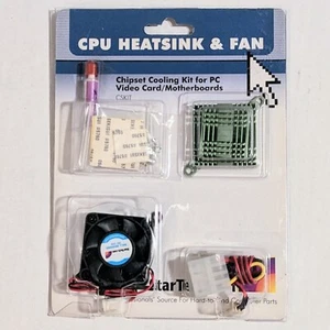 StarTech CPU Heatsink & Fan Chipset Cooling Kit for PC Video Card/Motherboards - Picture 1 of 10