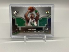 2005-06 SPx Winning Materials #PP Paul Pierce