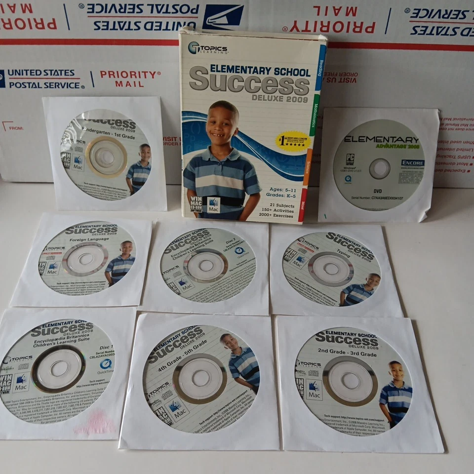 TOPICS LEARNING ELEMENTARY SCHOOL SUCCESS DELUXE 2009 - Image 1 of 4