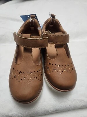 Zapatos Stride Rite 360 Lacey Tan MaryJane Gancho y Lazo Nuevos con Etiquetas 11M Foto 1 de 4
