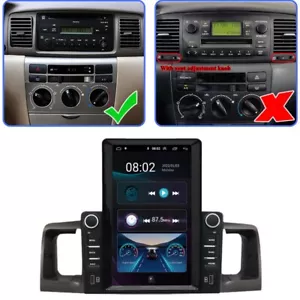 10.1" Android 12 Car Stereo Radio GPS Mirror Link For Toyota Corolla 2003-2008 - Bild 1 von 24