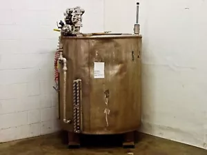 Stainless Steel 350 Gallon Tank with Standard 55-Gallon Drum Lid - As Is - Picture 1 of 12