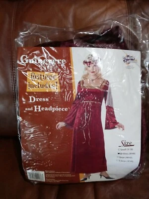Lady Guinevere Costume Dress Renaissance Medieval Queen - Size Medium - Image 1 of 3