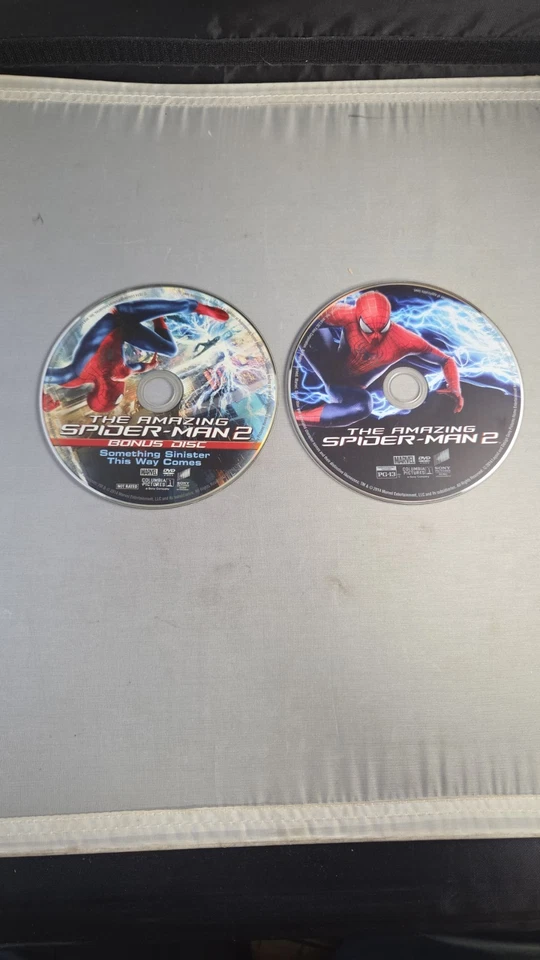 Amazing Spider-Man 2 Movie DVD 2 Discs Bonus Widescreen Special Features 2014 - Image 1 of 4