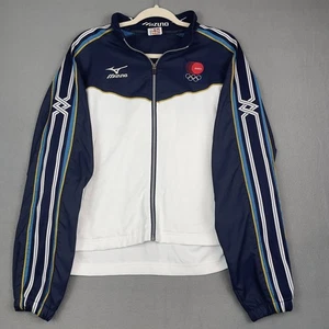 VTG Mizuno Japan National Team Olympic Track Jacket Sydney 2000 Womens L Y2K - Picture 1 of 6