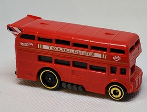 Hot Wheels Red Trouble Decker Loose 1:64 - Picture 1 of 3