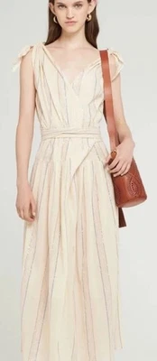 Antigo Vestido Batik Caroline Mimi Crepe Sparkle Novo com etiquetas XS Varejo $315 - Imagem 1 de 4