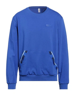 Sudadera Moschino Underweare azul de algodón con apliques talla US XL $345 Foto 1 de 4