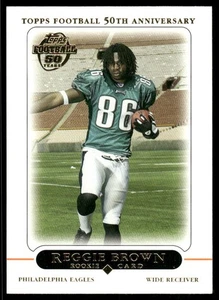 2005 Topps #410 Reggie Brown Philadelphia Eagles Football Card - Picture 1 of 2