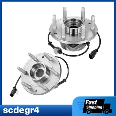 Pair Wheel Bearing and Hub Assembly for 2013-2019 Cadillac	XTS 3.6L V8  4WD Foto 1 de 4