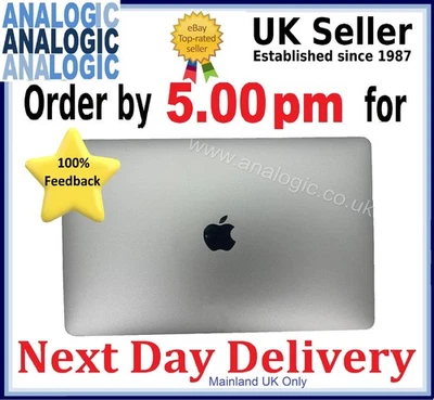 APPLE Replacement For MacBook Pro M1 M2 2020 A2338 LCD Screen Display Assembly Silver