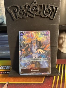One Piece Absalom OP06-081 Wings of the captain Alt Art English Nm - Picture 1 of 2